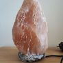 Himalayan Natural Crystal Pink Rock Salt Lamp Premium Quality Lamp with UK/IRELAND Standard CE Fittings Image 2