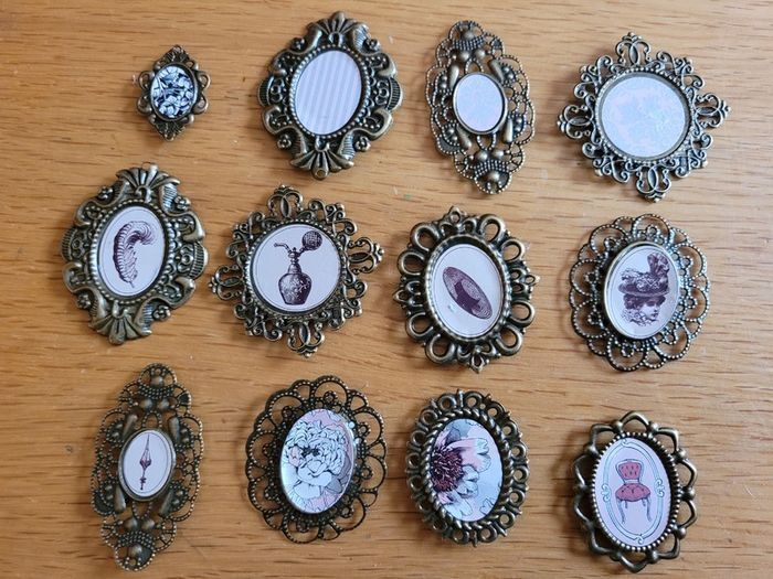 Miniature Paintings, pictures for dolls houses
