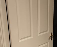 indoor door white