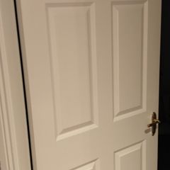indoor door white