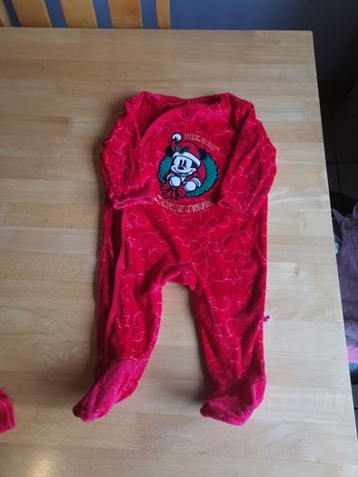 Disney Christmas Baby Gro 3-6 months