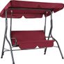 Outdoor Garden Swing Bench with Canopy  2 Seater 140cm  Hollywood Swing 200kg Image 6