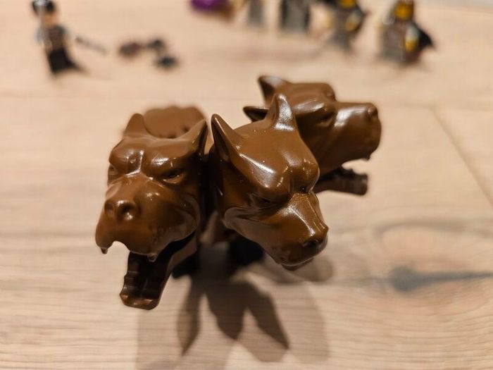 Lego Vintage Harry Potter Figures and Fluffy