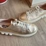 Minna Minna Helsinki Gold Chunky sneakers. RRP300 Image 2