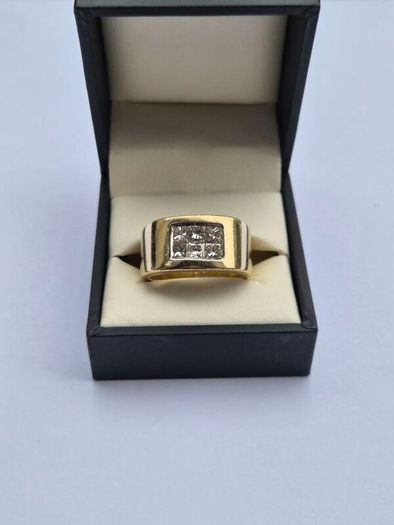 14K Gold And Diamond Ring