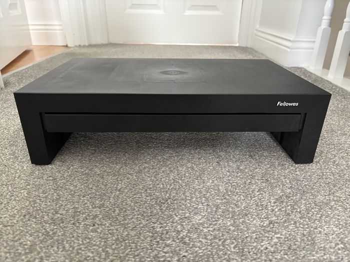 Monitor riser with drawer
