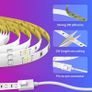 Alexa LED Strip Lights 5 Metre, Govee Smart WiFi Wireless APP Controlled, Music Sync Lighting Strip for Home Kitchen TV Party, Works with Amazon Alexa, Google Assistant (Don't Support 5G WiFi) [Energy Class A++] Image 5