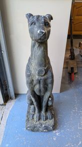 Dog statue