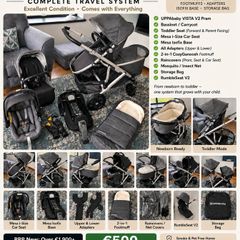 UPPAbaby Vista V2 Complete Travel System