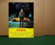 Taxi Driver movie poster ( reproduction ) tin sign
