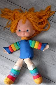 Vintage rainbow brite bright doll