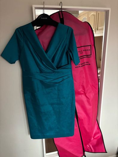 Inspirato mid length mother of the bride dress