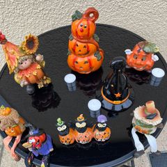 Halloween ceramic decorations