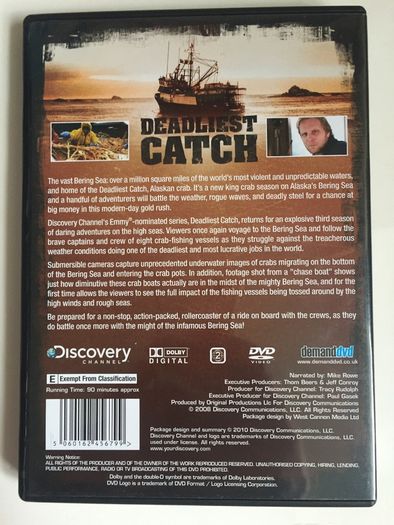 Deadliest Catch - Season 3 (2007) [DVD TV Boxset]