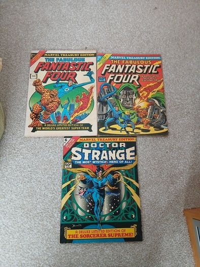 Marvel Treasury Editions x 3
