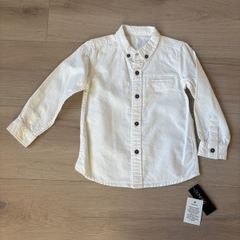 Dunnes stores white cotton shirt BNWT