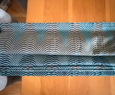 Perfect as new Roman blind handmade