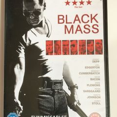 Black Mass [2015] Johnny Depp, Joel Edgerton, Benedict Cumberbatch, Kevin Bacon, Jesse Plemons, Peter Sarsgaard, Dakota Johnson, and Corey Stoll [Movie DVD]