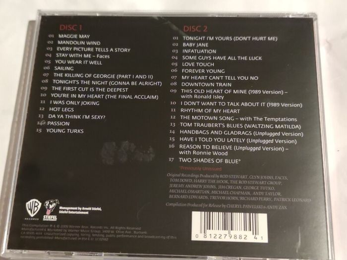 The Very Best of Rod Stewart double Cd