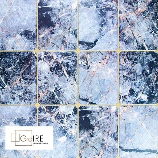 Pebble, stone, brick, tile Effect 3D PVC  Wall panel