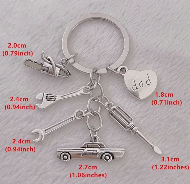 Dad's "Handy" Keychain - Perfect Father's Day Gift
