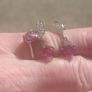 Amethyst Sterling Silver Ring and Matching earrings Image 3