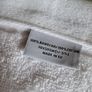 INDIGO Nails Lab Manicure white towel 30x50cm NEW cotton Image 3