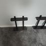 Handmade Ebonized Oak Decorative Shelves Image 2