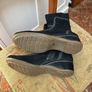 Black Suede Wedge Ankle Boots 37 Image 5