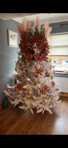 White christmas tree