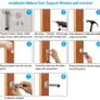 Door-Stop-Rubber-Door-Stopper-Doorstop Door Stops Self Adhesive Door Stoppers Heavy Duty Stainless Steel Doorstops Image 3