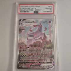 Pokemon Espeon Vmax Fusion Strike 270/264 Secret Rare Full Alt Art PSA 10