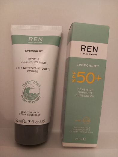 Ren Gentle Cleansing Wash & SPF