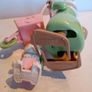 Vintage Tomy Story Book Wind Ups Mrs Rabbit and Bouncy Bunny Image 5