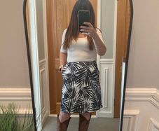 Hobbs midi skirt. Size 10