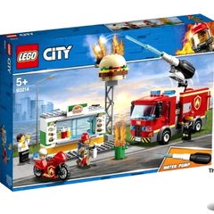 LEGO City Burger Bar Fire Rescue Set 60214 Brand New Sealed