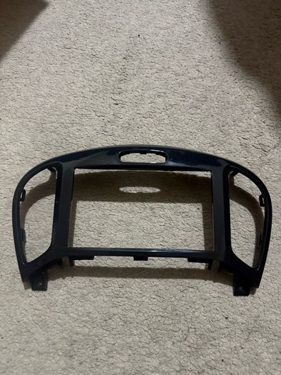 Car cd radio bracket and face shield