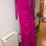 Elegant New pink dress size L/XL Image 4