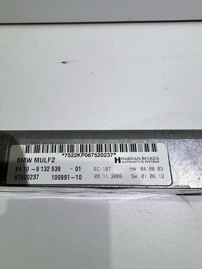 2008 Bmw 5 Series 520d E60 Bluetooth Control Module Oem 9132539