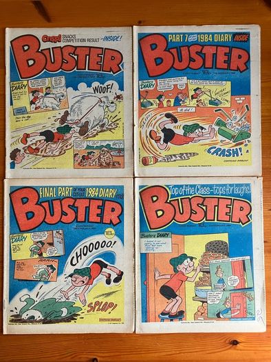 Comics: 'Buster' 1984 (18 magazines)