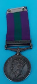 General Service Medal To D.d.oneill R.a.f.