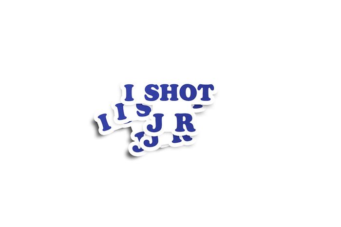 I Shot JR Glossy Stickers 2-Pack