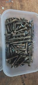Brass screws used