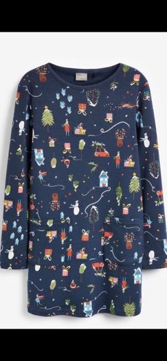 Next Christmas dress age 4 like new!