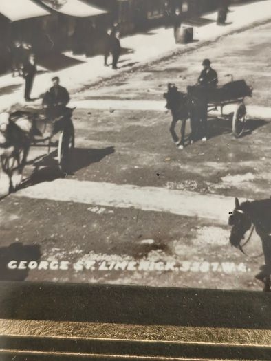 Set Of 2 Photo Of Old Limerick The Quays. Limerick.5297.w.l. And George St. Limerick.3287.ma