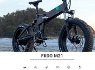 main image for ad Fiido M1 Pro &amp;  M21 500W Folding Fat Tire Electric Mountain Bike With Torque Sensor / Available on CycleScheme Bike2Work Fiido Ireland