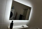 LED Bathroom mirror  Illuminated Mirror LED Bathroom Mirror  Bathroom Mirror Wall Mirror Bathroom Mirror with Lighting Bathroom Mirror LED Touch