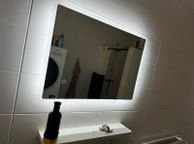 main image for ad LED Bathroom mirror  Illuminated Mirror LED Bathroom Mirror  Bathroom Mirror Wall Mirror Bathroom Mirror with Lighting Bathroom Mirror LED Touch