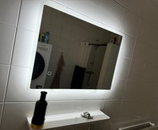 LED Bathroom mirror  Illuminated Mirror LED Bathroom Mirror  Bathroom Mirror Wall Mirror Bathroom Mirror with Lighting Bathroom Mirror LED Touch