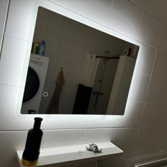 LED Bathroom mirror  Illuminated Mirror LED Bathroom Mirror  Bathroom Mirror Wall Mirror Bathroom Mirror with Lighting Bathroom Mirror LED Touch